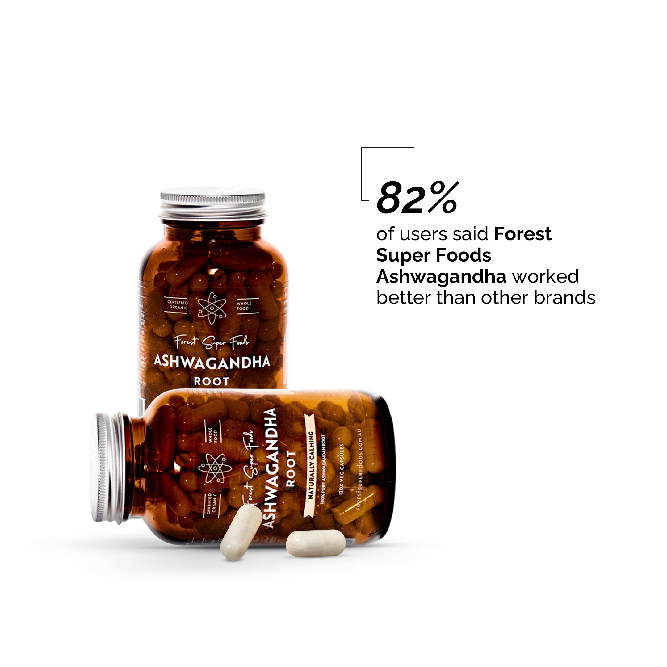 Pure Organic Ashwagandha Capsules