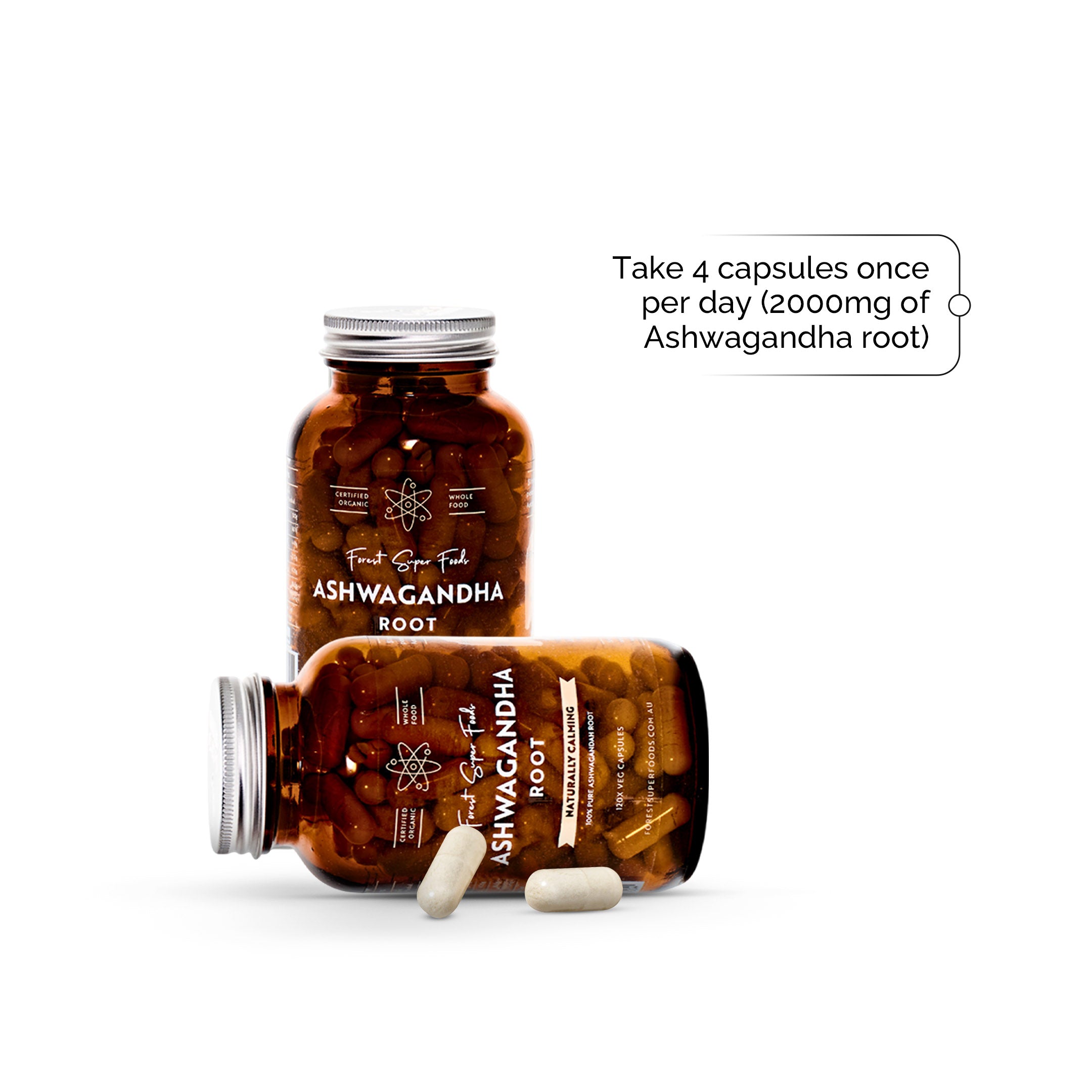 Pure Organic Ashwagandha Capsules