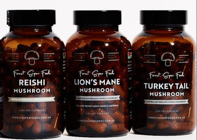 Australian Grown Mushroom Bundle (No Cordyceps )
